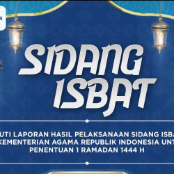 Hasil Sidang Isbat 2023 Puasa Ramadhan (screenshot Instagram/Indosiar)